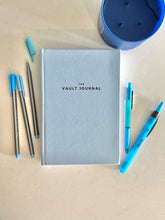 Load image into Gallery viewer, The Vault Journal | Full Year Undated and Customizable Journal Spread | Pre-made Bullet Journal