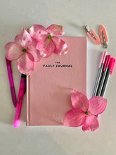 Load image into Gallery viewer, The Vault Journal | Full Year Undated and Customizable Journal Spread | Pre-made Bullet Journal