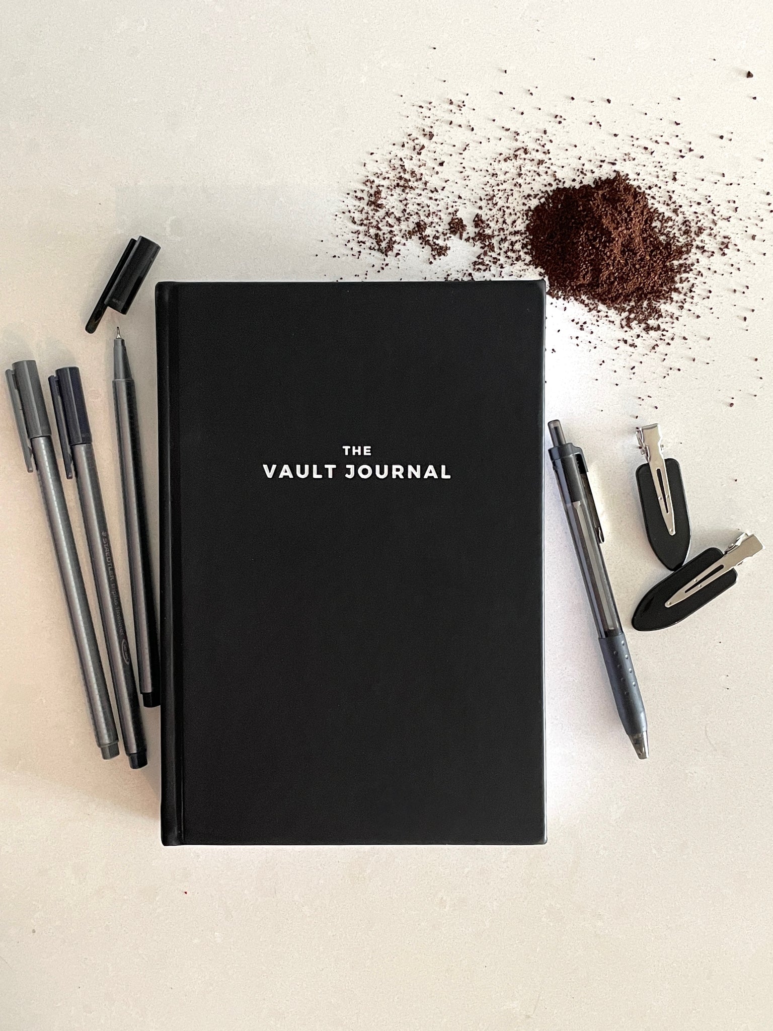 The Vault Journal  Full Year Undated and Customizable Journal Spread –  Vault Products Co.